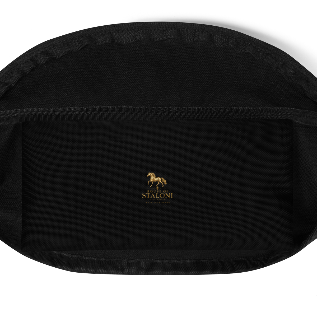 Black & Gold Crossbody Bag M