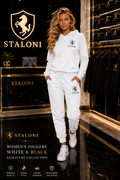 STALONI White & Black Hoodie & Track Pants Bundle