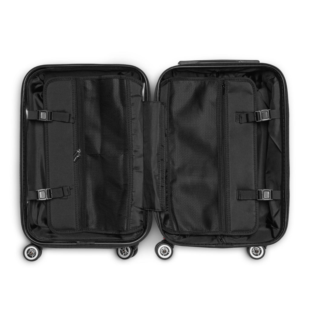 House of Staloni Suitcase White & Black